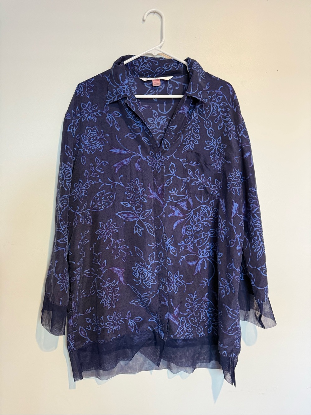 Y2K VS Silk Pajama Top
